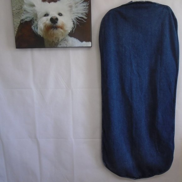 Blue Denim Garment Bag - Picture 3 of 10
